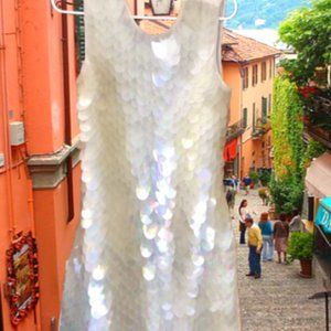 AUTH. PRADA RARE COLLECTORS  PAILLETTES DRESSES